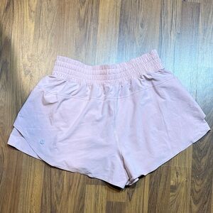 lululemon athletica Women's Soft Pink Athletic Shorts